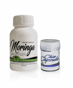 Wondernut Moringa (120 Capsules) & Chia Capsule Combo (30 Capsules)