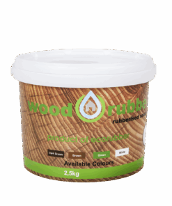 Wood Rubbber 2.5kg - Available in 4 colours - Green