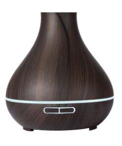 Woodgrain LED Aromatherapy Cool Mist Maker Essential Oil Diffuser - 400ml