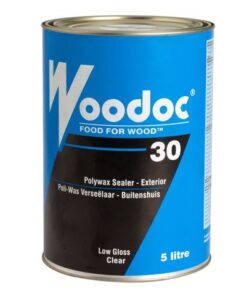 Woodoc Clear Outdoor 30 Wax Sealer - 5 Litre