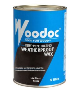 Woodoc Weatherproof Wax Sealer - 5 Litre