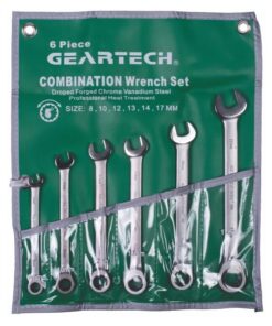 Wrench Ratchet 8-17MM 6 PC - Micro-Tec