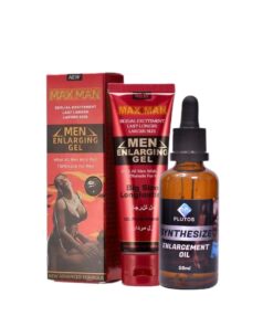XXL Penis Enlargement Oil and Red Gel - New Best Enlargement Combo for Men