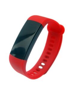 Y5 Smart Band with Heart Rate Monitor - Red