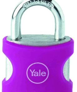 Yale - Aluminium Padlock 38mm - Pink