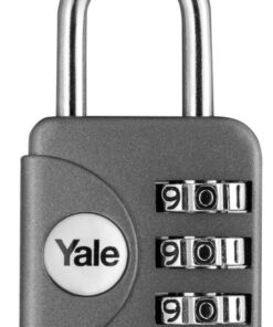 Yale - Combination Padlock - Grey