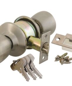 Yale - Tulip Cylindrical Knob Set - Satin Silver