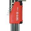 Yato Hex Key Set Ball - End 9pcs