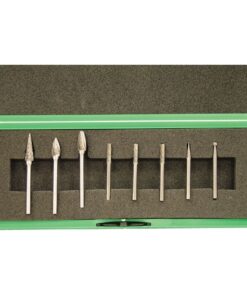 York 8 Pce Double Cut Burr Set Cut 6 3Mm Shk