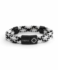 Zen Duo Magnetic Bracelet - Health Wellbeing & Pain Relief - Silver - S