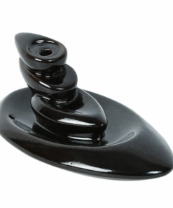 Zen Pebble Back Flow Incense Burner