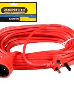 Zenith - Extension Cord - Lawnmower - 15m - Red - 2 Pack