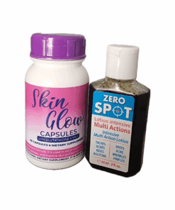 Zero Spot Intensive Multi Action Lotion 60 ml and Skin Glow Capsules