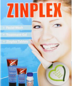 Zinplex Combo 120's (Wash / Gel / zinplex tablets 120's)