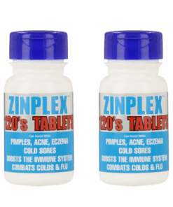 Zinplex Zinc Tablets - 2 x 120 Tablets (240 in Total)