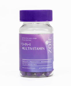 Zoie Health 3-in-1 Multivitamin for Fertility Pregnancy and New Motherhood