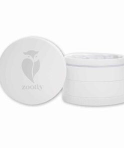 Zoot Grind - 4 Piece Ceramic Non-stick Herb/Tobacco/Weed Grinder - White