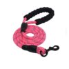 0.8 cm Nylon Rope Pet Lead Leash - Pink
