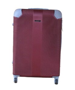 1 Piece Hard Outer Shell Luggage - 30" - Maroon