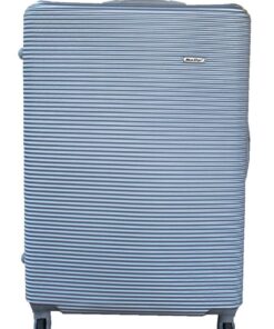 1 Piece Hard Outer Shell Luggage 32" - Silver