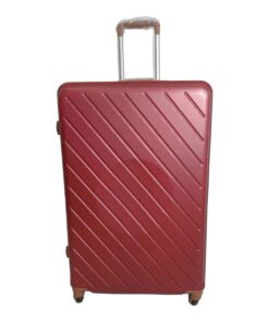 1 Piece Hard Outer Shell Luggage Set Premium ZT - Red - 30 cm
