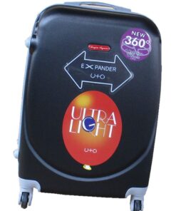 1 Piece Lightweight Luggage 31" - Black