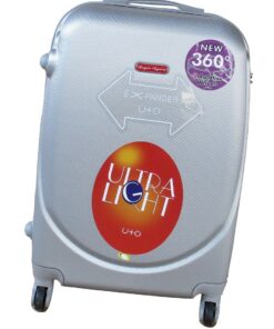 1 Piece Lightweight Luggage 31" - Silver