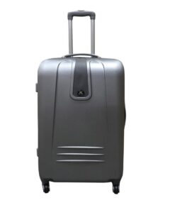 1 Piece Sleek Luggage 23" - Silver