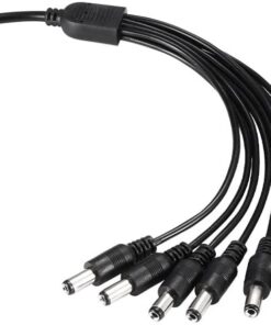 1 to 8 Way CCTV DC Splitter - for Camera's
