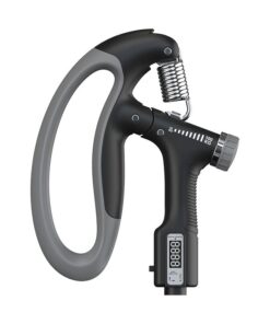 10-100Kg Adjustable Gripper Fitness Hand Exerciser Finger Strengthener - Black