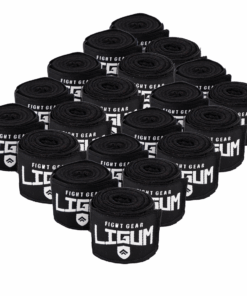 10 Pack of Boxing Wraps - Ligum Fight Gear - Black