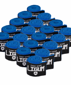 10 Pack of Boxing Wraps - Ligum Fight Gear - Blue