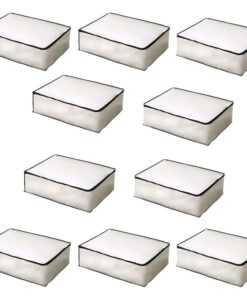 10-Piece 80x45x15cm PVA Multi-Purpose Household Storage Bag F49-8-1201-5