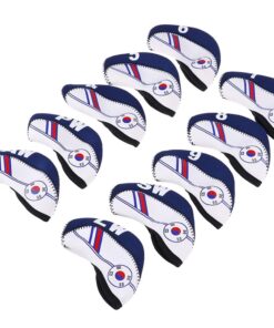 10 Piece/Set Neoprene Golf Club Protective Headcover Set