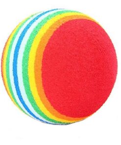 10 Red Foam Golf Balls