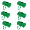 10 x Dog Poop Poo Plastic Bags Holder Set for Pet Walking - Green