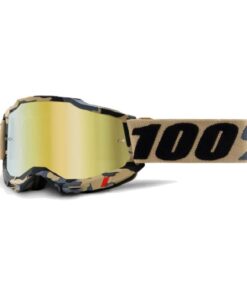 100% Accuri 2 Goggle Tarmac - True Gold Lens