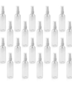 100ml Clear Bottles with Mist Spray - Set of 20