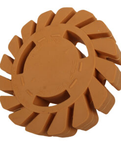 100MM SERRATED RUBBER ADHESIVE RESIDUE REMOVER WHEEL (20MM)