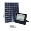 100W HOSELECT Solar-Powered Outdoor LED Spotlight with Remote Control