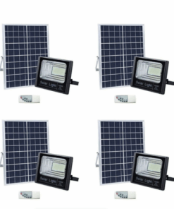 100W Solar Flood Light - Pack of 4