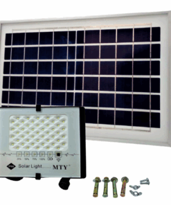 100W Solar Outdoor LED Floodlight with solar panel