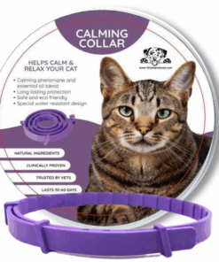 101 Pet Products Calming and Anxiety Collar for Cats - With Pheromones