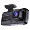1080P HD 3-Channel Dash Camera For Video Traffic Recording - Black