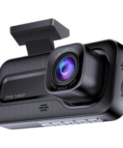 1080P HD 3-Channel Dash Camera For Video Traffic Recording - Black