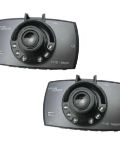 1080P HD Dash Car CamCorder Video Camera - Set of 2