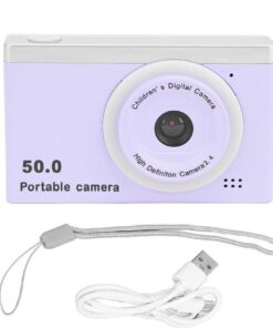 1080P HD Digital Camera, 8X Zoom Dual Lens Camera with 2.4 Inch Screen