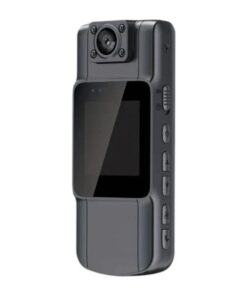 1080P Multifunctional Mini Portable Wireless Recorder With Screen - Black