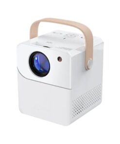 1080P Wi-Fi Home Projector With Blue Light Eye Care - White