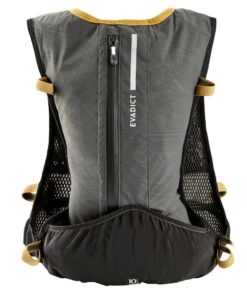 10l Trail Running Bag Unisex - Black - Sold with 1l Water Bladder